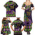 Personalized Mardi Gras Family Matching Summer Maxi Dress and Hawaiian Shirt Luxury Mask Fleur De Lis - Wonder Print Shop