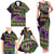 Personalized Mardi Gras Family Matching Tank Maxi Dress and Hawaiian Shirt Luxury Mask Fleur De Lis - Wonder Print Shop