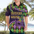 Personalized Mardi Gras Hawaiian Shirt Luxury Mask Fleur De Lis - Wonder Print Shop