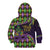 Personalized Mardi Gras Kid Hoodie Luxury Mask Fleur De Lis - Wonder Print Shop