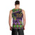 Personalized Mardi Gras Men Tank Top Luxury Mask Fleur De Lis - Wonder Print Shop