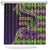 Mardi Gras Shower Curtain Luxury Mask Fleur De Lis