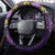 Mardi Gras Steering Wheel Cover Luxury Mask Fleur De Lis - Wonder Print Shop