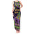 Personalized Mardi Gras Tank Maxi Dress Luxury Mask Fleur De Lis