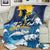 Barbados God Of The Sea Blanket Bajan Flying Fish Special Version