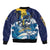 Personalized Barbados God Of The Sea Bomber Jacket Bajan Flying Fish Special Version - Wonder Print Shop