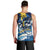 Personalized Barbados God Of The Sea Men Tank Top Bajan Flying Fish Special Version - Wonder Print Shop