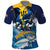 Personalized Barbados God Of The Sea Polo Shirt Bajan Flying Fish Special Version