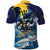 Personalized Barbados God Of The Sea Polo Shirt Bajan Flying Fish Special Version