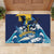 Barbados God Of The Sea Rubber Doormat Bajan Flying Fish Special Version - Wonder Print Shop