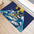 Barbados God Of The Sea Rubber Doormat Bajan Flying Fish Special Version - Wonder Print Shop