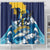 Barbados God Of The Sea Shower Curtain Bajan Flying Fish Special Version