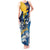 Personalized Barbados God Of The Sea Tank Maxi Dress Bajan Flying Fish Special Version - Wonder Print Shop