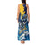 Personalized Barbados God Of The Sea Tank Maxi Dress Bajan Flying Fish Special Version - Wonder Print Shop