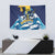 Barbados God Of The Sea Tapestry Bajan Flying Fish Special Version