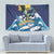 Barbados God Of The Sea Tapestry Bajan Flying Fish Special Version