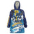 Personalized Barbados God Of The Sea Wearable Blanket Hoodie Bajan Flying Fish Special Version