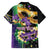 Personalized Mardi Gras Family Matching Long Sleeve Bodycon Dress and Hawaiian Shirt Carnival Feathers Masks