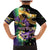 Personalized Mardi Gras Family Matching Mermaid Dress and Hawaiian Shirt Carnival Feathers Masks