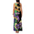 Personalized Mardi Gras Family Matching Tank Maxi Dress and Hawaiian Shirt Carnival Feathers Masks