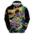 Personalized Mardi Gras Hoodie Carnival Feathers Masks