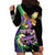 Personalized Mardi Gras Hoodie Dress Carnival Feathers Masks