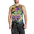 Personalized Mardi Gras Men Tank Top Carnival Feathers Masks - Wonder Print Shop