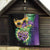 Mardi Gras Quilt Carnival Feathers Masks - Wonder Print Shop