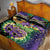 Mardi Gras Quilt Bed Set Carnival Feathers Masks - Wonder Print Shop