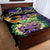 Mardi Gras Quilt Bed Set Carnival Feathers Masks - Wonder Print Shop