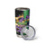 Personalized Mardi Gras Tumbler Cup Carnival Feathers Masks