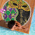 Personalized Mardi Gras Beach Blanket Gold Mask Unique Style