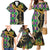 Personalized Mardi Gras Family Matching Mermaid Dress and Hawaiian Shirt Gold Mask Unique Style