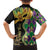 Personalized Mardi Gras Family Matching Off The Shoulder Long Sleeve Dress and Hawaiian Shirt Gold Mask Unique Style