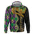 Personalized Mardi Gras Hoodie Gold Mask Unique Style