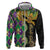 Personalized Mardi Gras Hoodie Gold Mask Unique Style