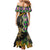 Personalized Mardi Gras Mermaid Dress Gold Mask Unique Style - Wonder Print Shop