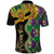 Personalized Mardi Gras Polo Shirt Gold Mask Unique Style - Wonder Print Shop