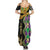 Personalized Mardi Gras Summer Maxi Dress Gold Mask Unique Style