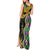 Personalized Mardi Gras Tank Maxi Dress Gold Mask Unique Style