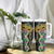 Personalized Mardi Gras Tumbler With Handle Gold Mask Unique Style - Wonder Print Shop