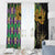 Personalized Mardi Gras Window Curtain Gold Mask Unique Style