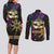 Let The Good Times Roll Mardi Gras Couples Matching Long Sleeve Bodycon Dress and Long Sleeve Button Shirt Special Version