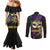 Let The Good Times Roll Mardi Gras Couples Matching Mermaid Dress and Long Sleeve Button Shirt Special Version