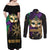 Let The Good Times Roll Mardi Gras Couples Matching Off Shoulder Maxi Dress and Long Sleeve Button Shirt Special Version