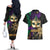 Let The Good Times Roll Mardi Gras Couples Matching Off The Shoulder Long Sleeve Dress and Hawaiian Shirt Special Version