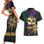 Let The Good Times Roll Mardi Gras Couples Matching Short Sleeve Bodycon Dress and Hawaiian Shirt Special Version