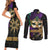 Let The Good Times Roll Mardi Gras Couples Matching Short Sleeve Bodycon Dress and Long Sleeve Button Shirt Special Version