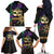 Let The Good Times Roll Mardi Gras Family Matching Off The Shoulder Long Sleeve Dress and Hawaiian Shirt Special Version