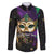 Let The Good Times Roll Mardi Gras Family Matching Off The Shoulder Long Sleeve Dress and Hawaiian Shirt Special Version